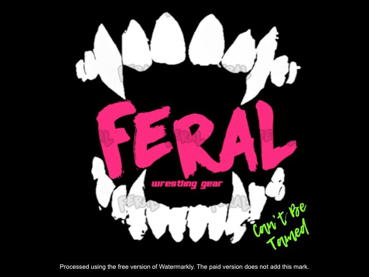 Feral Teeth Logo - Adult Sizes